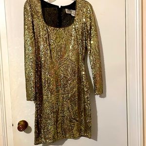 Nite Line Sequin Dress